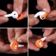 2 Pair Silicone Case Cover Earbud Anti Slip Earphone Tips for Apple AirPods Earpods white