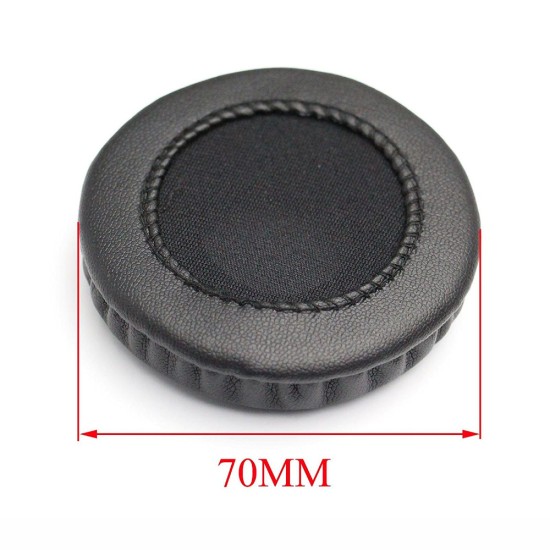 2PCS Ear Pads Cushion 45MM-110MM Sponge PU Foam Pads 70mm 80mm 90mm For Sony Sennheiser 110mm