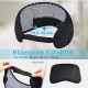 3D Eye Mask Sleep Headphones Wireless Bluetooth-compatible 5.0 Music Smart Answering Phone Shading Goggles Headset gray