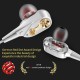 7D HIFI In-Ear Earphone Dual Dynamaic Driver Super Bass Stereo Headset Headphone white