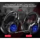 Adjustable  Headset Surround Sound Stereo Noise Cancelling Over Ear Headphones Wired Gaming Headset With Microphone White