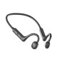 Air Conduction Headset  Bluetooth 5.1 In-ear Stereo Headphones Waterproof Sports Earphones black