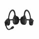 Bh628 Bone Conduction Headphones Noise Reduction Outdoor Sports Riding Headset Black