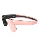 Bl03 Bone Conduction Headset Hanging Ear Wireless Bluetooth 5.2 Stereo Music Sports Earphone Pink