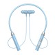 Bluetooth 5.2 Wireless Earphones In-ear Noise Reduction Headset Hanging Neck Ergonomic Sports Headphones Blue