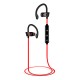 Bluetooth Earphones Wireless Headphones Earbuds Sports Gym for iPhone Samsung  red