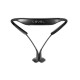 Bluetooth Headset 4.1 In-ear Noise Cancelling Wireless Neck  Headphones Support A2DP HSP HFP black