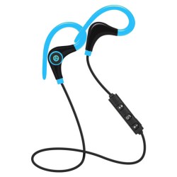 Bluetooth Wireless Stereo Earbuds IPX4 Sweatproof Sport Earphones with Mic Secure Earhook for iPhone, Tablet, Android Phones