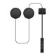 Bluetooth-compatible 5.0 Motorcycle Helmet Headset Stereo Long Battery Life Remote Wake-up Hands-free Call Earphone black