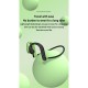 Bone Conduction Headset Bluetooth 5.2 Waterproof Sweatproof Stereo Wireless Sports Earphone W10 Black Orange