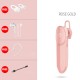 D16 Car Wireless Bluetooth-compatible  5.0  Earphones Mini Business Large-capacity Car Driving Headset Earbuds With Microphone Rose gold