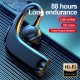 Ear-mounted Headset Business Bluetooth-compatible 5.2 Ultra-long Standby Sports Wireless Car Headphones black