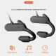 F3 Bone Conduction Bluetooth-compatible  5.2  Earphones Outdoor Wireless Sports Business Headphones Hands-free Hanging Ear Headset black