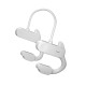 F3 Bone Conduction Bluetooth-compatible  5.2  Earphones Outdoor Wireless Sports Business Headphones Hands-free Hanging Ear Headset White