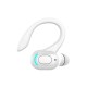 F8 Waterproof Wireless Bluetooth-compatible  Earphones Noise Canceling Running Sports Earbuds With Microphone In-ear Stereo Headset white