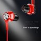 G04 In-ear Bluetooth Headset Handsfree Call Hanging Neck Music Sports Earplugs Magnetic Suction Headphone White