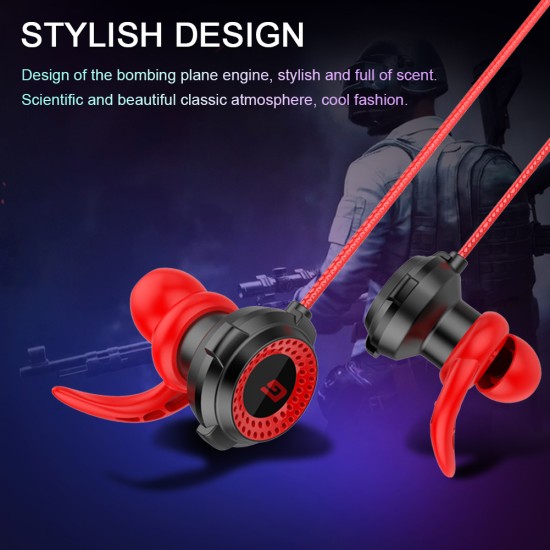 G11-a Music Game Headset  With Microphone  Sport Earbuds  Earphone  Gaming  Earphones  With Microphone For Phones/pc black