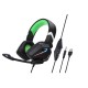 G20 Dynamic Rgb Dual Streamer Wired  Headset Noise Reduction Microphone Stereo Ergonomic Head-mounted Gaming Computer Earphone Black orange