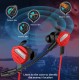 Games Headset 7.1 PC Gaming Headset With Mic Volume Control G15 3.5mm Universal In-Ear Wired Stereo Gaming Headset red