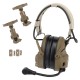 Gen 6 Communication Headset Head Mounted Noise Reduction Headset Silicone Earmuffs (no Pickup) green