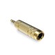 Headset 3.5 to 6.5 Converter 3.5mm Male to 6.5mm Female Jack Plug Microphone MIC Audio Adapter for PC Phone Stereo