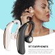 K06s Business Bluetooth-compatible  5.0  Headset Noise Reduction Wireless Earphones Hanging Ear Hifi Stereo Long Standby Sports Earbuds white