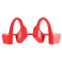 K08 Bluetooth 5.0 Headset Bone Conduction Headset Stereo True Wireless Waterproof Sports Headset Red