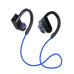 K98 Sports headset Sports Waterproof Wireless Bluetooth Stereo Headphones Headset Earphone blue