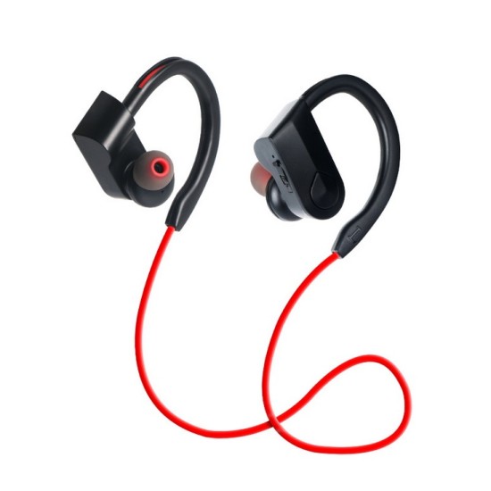 K98 Sports headset Sports Waterproof Wireless Bluetooth Stereo Headphones Headset Earphone red