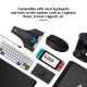 Keyboard and Mouse Adapter Converter with 3.5mm Headphone Jack for Nintendo Switch/PS4/Xbox One/PS3 Console PG-NS0930