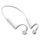 Ks-19 Bone Conduction Earphones Bluetooth Hanging Neck Headphones Sports Waterproof Earbud Black