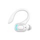 M-f8 Bluetooth-compatible 5.2 Wireless  Headphones Mini Business Ear-hook Type Hifi Subwoofer Noise Cancelling Sports Gaming Earbuds White