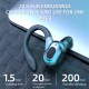 M-f8 Bluetooth-compatible 5.2 Wireless  Headphones Mini Business Ear-hook Type Hifi Subwoofer Noise Cancelling Sports Gaming Earbuds dark blue