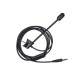 Microphone Gaming Noise Reduction Headphone  Cable Headset Microphone Rod For Dr. Boseqc35 One Or Two Generation Microphone black