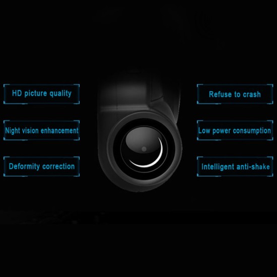 Multifunctional M3  Earphone Motorcycle Bluetooth 1080p Camera  Video Recorder Waterproof black