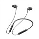 Neckband Bluetooth Headset In-ear Binaural Sports Running Wireless Headphone Music Earphones Black