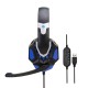 Non-lighting Gaming Headset Internet Cafe Headphone for PS4 Gaming Computer Switch Black blue USB