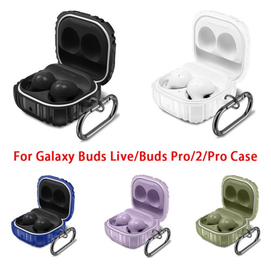 Protective Cover Shell Soft Case Compatible for Samsung Galaxy Buds Live 2pro Royal Blue