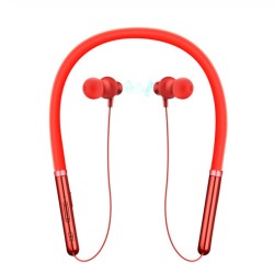 Q30 Wireless Headset Bluetooth 5.0 CSR Chip Low Power Stereo Sound Sports Neckband In-ear Earphone red