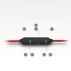 Rt558 Wireless Anti-lost Headset Wire-controlled Call Music Earplugs In-ear Bluetooth Sports Earphones Red