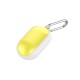 Silicone Case Cover Earphone Pouch Dust-proof Protective for Samsung Galaxy Buds Earphones tan