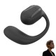 Single Left Ear Bluetooth Headset 5.2ows Open Bone Conduction Earphones Ear Hook Noise Canceling Headphones Black