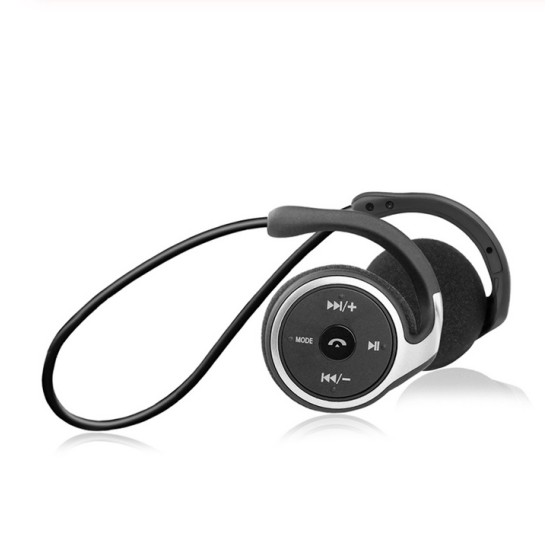 Sports Bluetooth Headphones Suicen AX-698 Support 32G TF Card FM Radio Portable Neckband Wireless Earphones Headset Auriculars black