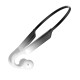 Sports Bluetooth Headset Ear-mounted Bone Conduction Noise Cancelling Headphones K9 Gray Gradient