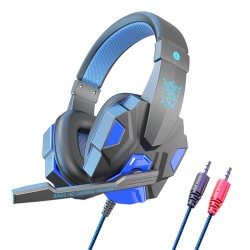 Sy830mv Wired Gaming Headset with Microphone 3.5mm Powerful Sound Headphones