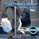 Sy850mv Illuminated Wire Control Gaming Headset Noise Cancelling Headphones with Microphone Red Blue