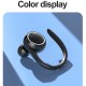 T10 Wireless Bluetooth 5.2 Earphone Hanging Ear Sports Waterproof Earbuds Noise-cancelling Business Headset White