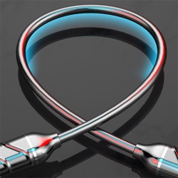 True Wireless Bluetooth Headset Neckband Headphones Stereo Binaural Sports Earphones Bt22 Blue