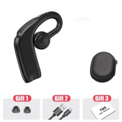 Tws Bluetooth-compatible Wireless  Earphone With Microphone 88 Hours Continuous Playing Waterproof Sweat-proof Sports Earplugs Black and White