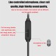 Universal 3.5mm Plug Wired In-ear Earbuds Portable Wire Control Mobile Phone Gaming Headset with Microphone Blue